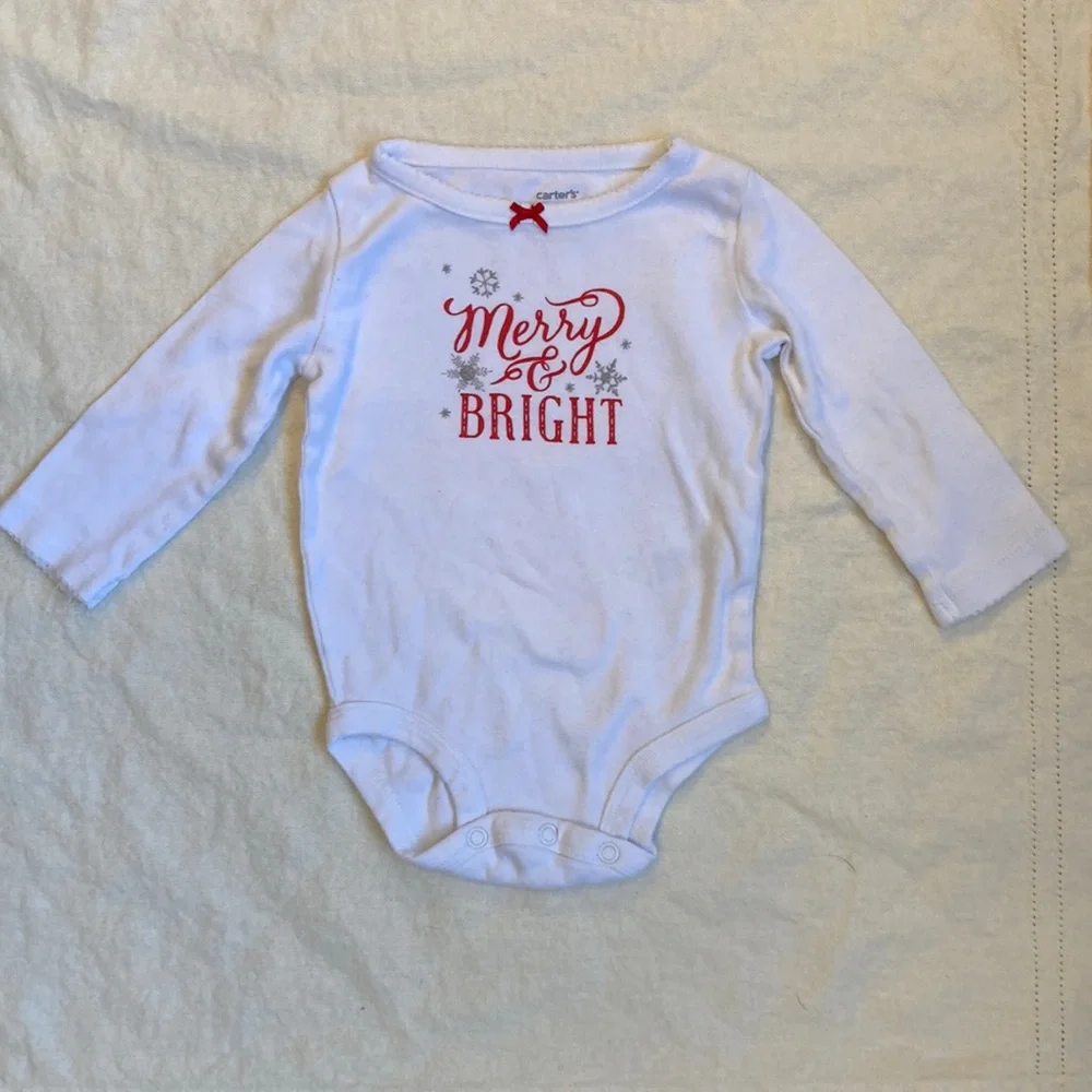 Carter’s Christmas Onesie